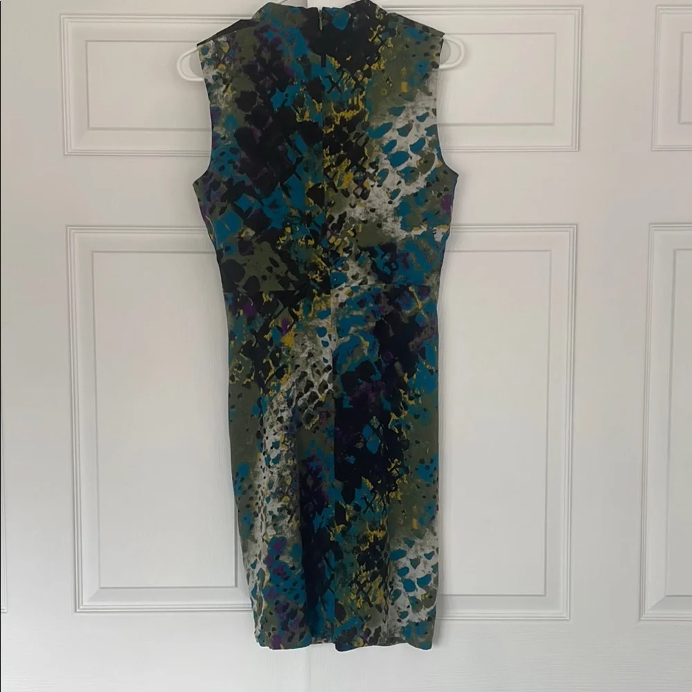 Abstract Multicolor Dress - Picture 7 of 9
